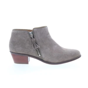 Vionic Serena 322SERENA Womens Gray Suede Zipper Ankle & Booties Boots 11 - Picture 1 of 4
