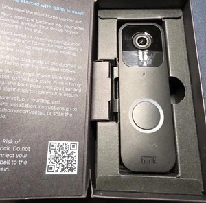 Blink Video Doorbell - Black (Standalone) - Picture 1 of 2
