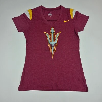 NIKE Arizona State Sun Devils Shirt ASU NCAA Women's Size Medium - Image 1 of 4