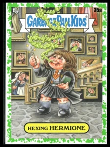Hexing Hermine #35a 2022 Topps Garbage Pail Kids: Book Worms Booger Green - Bild 1 von 2