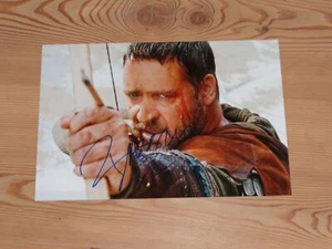 RUSSELL CROWE Originalautogramm GROSSFOTO! Robin Hood - Picture 1 of 1