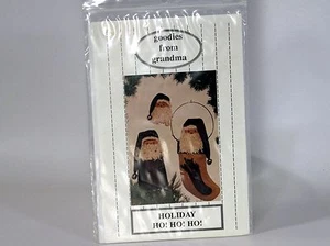 Holiday HO! HO! HO! Medias PIN Tree Topper 1993 patrón de costura #145J - Imagen 1 de 2