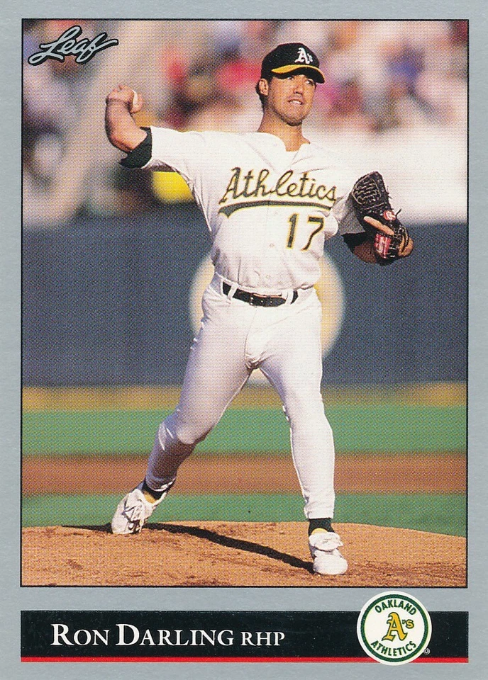 Ron Darling 1992 Leaf #447 Oakland A's Baseball Card - Image 1 of 1