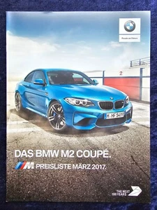 BMW 2er M2 Coupe , Preisliste 3.2017 - Picture 1 of 2