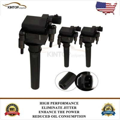 Paquete de 3 bobinas de encendido para Plymouth Prowler Chrysler Prowler V6 1999-2002 3,5 L Foto 1 de 4