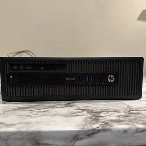 HP Compaq 8200 Elite (250GB HDD, Intel Core i5-2400, 3.10GHz, 4GB) SFF Desktop - - Picture 1 of 12