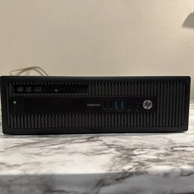 HP Compaq 8200 Elite (250GB HDD, Intel Core i5-2400, 3.10GHz, 4GB) SFF Desktop - - Image 1 of 4