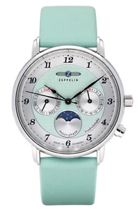 Zeppelin 8537-2-SET Women's Watch Friedrichshafen Moon Phase With 2 Bands - Picture 1 of 2