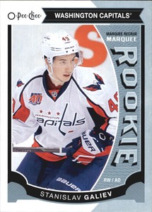 2015-16 O-Pee-Chee Capitals Hockey Card #547 Stanislav Galiev Rookie