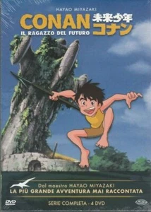 4 DVDs FUTURE BOY CONAN JUNGE DER ZUKUNFT Miyazaki Ghibli Box komplette Serie new - Bild 1 von 2