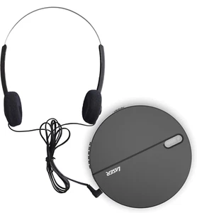 Portable Walkman CD Player with Headphones - Personal CD/MP3 Player, Electronic - Picture 1 of 12