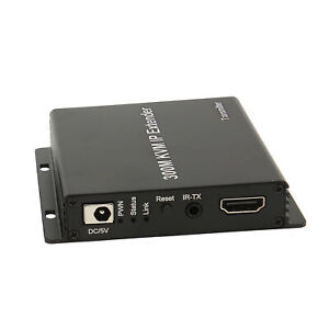 300m KVM IP Extender 1080P HD Multimedia Schnittstelle Ethernet Extender mit IR