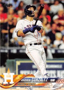 2018 Topps #215 Marwin Gonzalez Astros