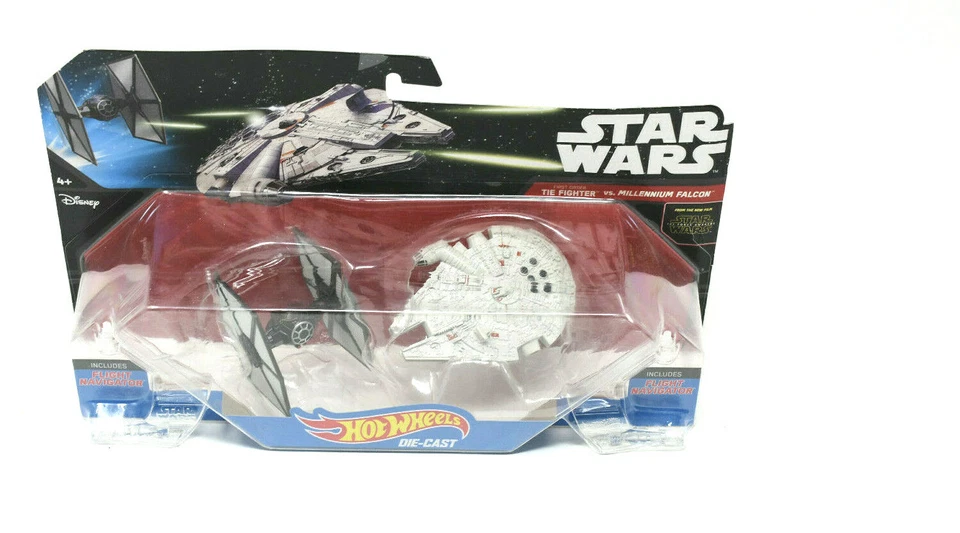Star Wars Hot Wheels Tie Fighter VS Millennium Falcon G3