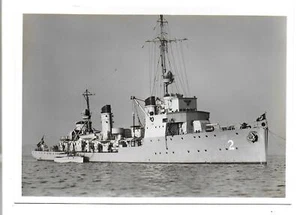 Fleet Companion F2 Germany RPPC AK Nazi Flag  Andres Hamburg Photo Hans Hartz - Picture 1 of 1