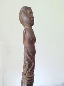 Good old Carved rice paddle Lombok Indonesia Tribal art Asian Antiques - Picture 1 of 5