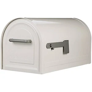 Gibraltar Mailboxes MB981W01 Reliant Locking Mailbox, Large, White - Picture 1 of 8