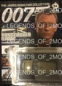 EAGLEMOSS JAMES BOND AUTOSAMMLUNG - #51 RANGE ROVER SPORT CASINO ROYALE - NEU - Bild 1 von 1