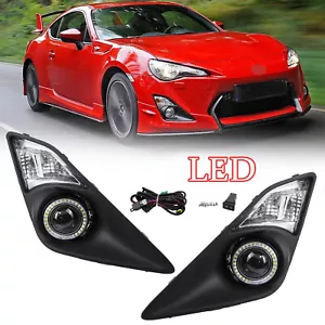 Lámparas antiniebla proyector LED para Toyota GT86 Scion FR-S 2012-2016 con juego de cableado - Imagen 1 de 12