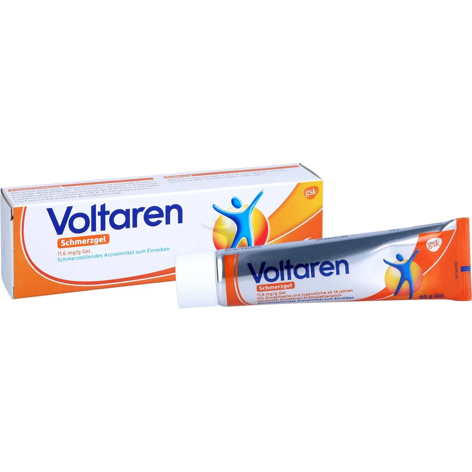 NOVARTIS Voltaren Schmerzgel 60g PZN 00458503