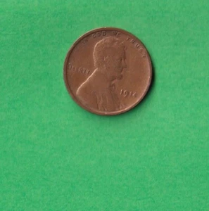 1914 P Lincoln Cent - circulated - Picture 1 of 2