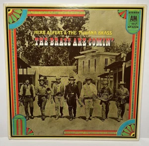 HERB ALPERT THE BRASS ARE COMIN' SP-4228 LP VINYL RECORD - Imagen 1 de 4