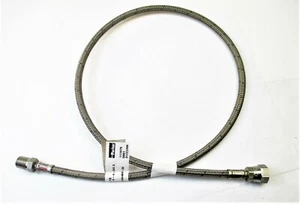 Parker F9190107-4-4-4-36S.S. Stainless Steel Wire Braided Hose 36" P919 New - Picture 1 of 4