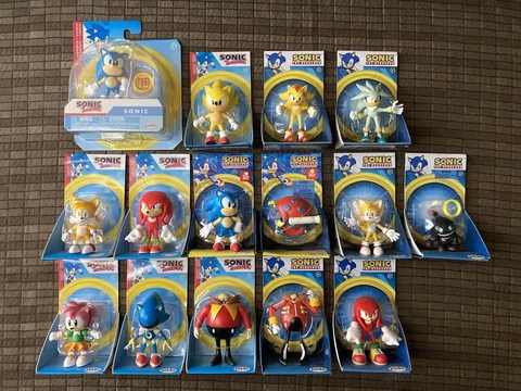 🔥 Jakks Sonic the Hedgehog 2.5" CHOOSE YOUR OWN FIGURE - INCLUDES UNCOMMON🔥 Cover