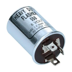 VW 6 Volt 6V 3 Pin Indicator Flasher Relay Beetle Splitscreen 111953185C - Picture 1 of 2
