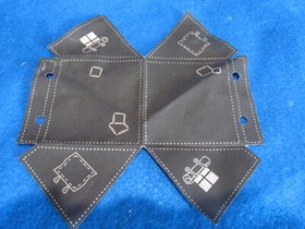 LEGO SET #5978 BLACK CLOTH TENT SPHINX SECRET SURPRISE ADVENTURERS 1998 USED