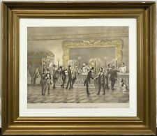 Antique 1854 TEMPERANCE, BUT NO MAINE-LAW Augustus Fay NYC Manhattan Gem Saloon