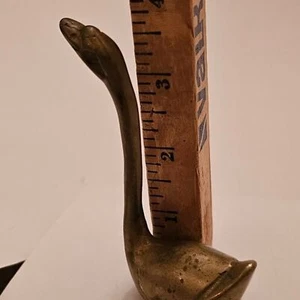 Brass swan ring holder vintage - Picture 1 of 6