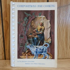 Compositions for Cooking by Civic Music Assoc. Madison Wisconsin Local vtg 1967 - Imagen 1 de 11
