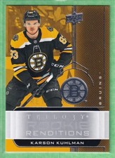 2019-20 Upper Deck Trilogy Rookie Renditions #RR-21 Karson Kuhlman