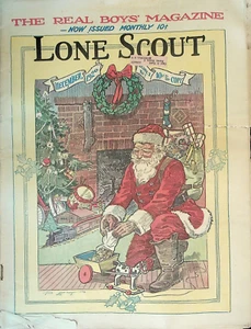 Lone Scout Magazine December 1920 Santa Claus Perry Emerson Thompson - Picture 1 of 1