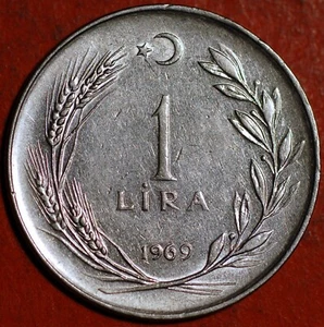 Turkey Lira 1969 KM# 889a.1 - Picture 1 of 2