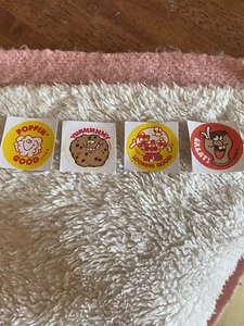 Trend Stickers Vintage New Old Stock Scratch & Sniff Lot Of 4 Memories!!!! - Picture 1 of 7