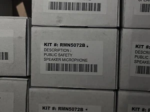 Nuovo microfono di pubblica sicurezza Motorola RMN5072B con kit adattatore RF per XTS2500 XTS1500 - Foto 1 di 5