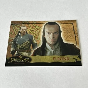 Topps El Señor de los Anillos Evolution A 2006 raro 1:4 #5A Elrond - Imagen 1 de 2