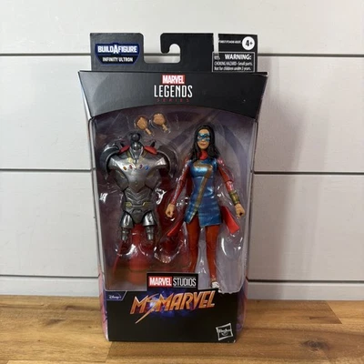 Figura Hasbro Marvel Legends Ms Marvel Disney+ Infinity Ultron BAF ¡Envío rápido! Foto 1 de 4