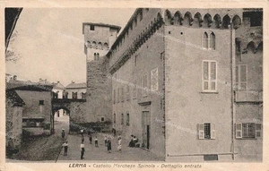 ds259 cartolina lerma castello marchese spinola dettaglio entrata alessandria - Picture 1 of 2