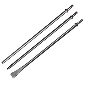 Pneumatic Taper Punch and Air Cold Chisel Three-Piece Set, 7/32"x18" Point Ti... - Picture 1 of 7