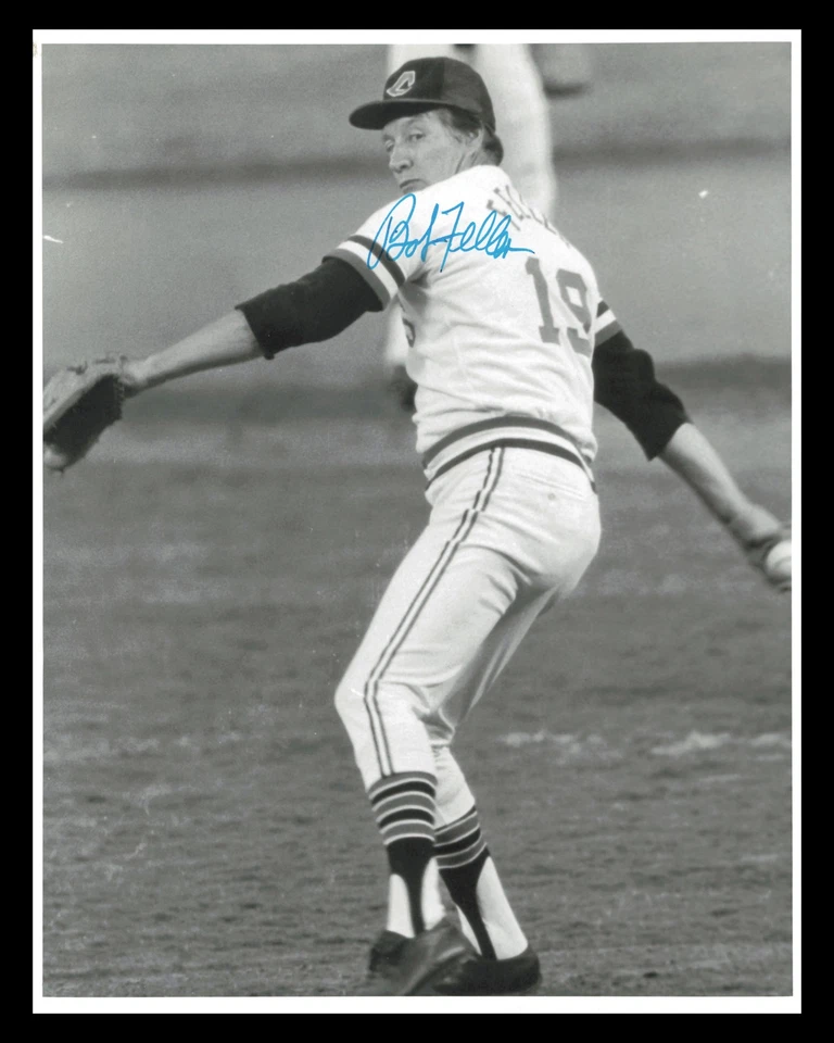 Bob Feller Autographed Signed 8x10 Photo Cleveland Indians - Image 1 of 1