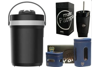 Set Termo Termolar Terere + Mate Pampa + Yerbera Y Azucarera Pampa Boca Juniors - Bild 1 von 4