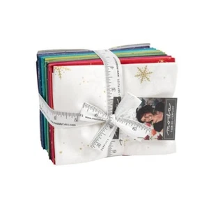 Moda Fat Quarter Bundle: V & Co - Ombre Flurries Metallic 10874 AB - Picture 1 of 1