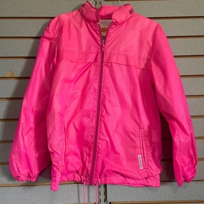 Chaqueta para niños Weather Control talla L 14 rosa brillante abrigo de lluvia ligero Foto 1 de 4
