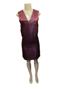 Abito da cocktail vintage Martin Margiela senza maniche marrone taglia 36 - Foto 1 di 21