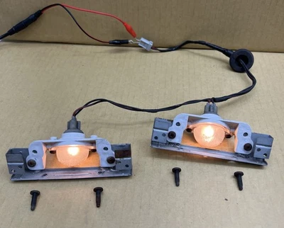 94-01 Acura Integra OEM TRASERO parachoques matrícula luces soporte lámparas Foto 1 de 4