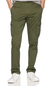 Goodthreads Men's Slim-fit Vintage Cargo Pant, Dark Green - Picture 1 of 5