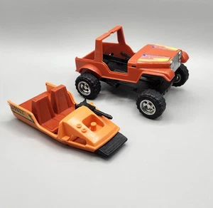 M.A.S.K. Kenner Gator Vehicle 1985 Mask Jeep Speed Boat MASK Vintage Works - Foto 1 di 23